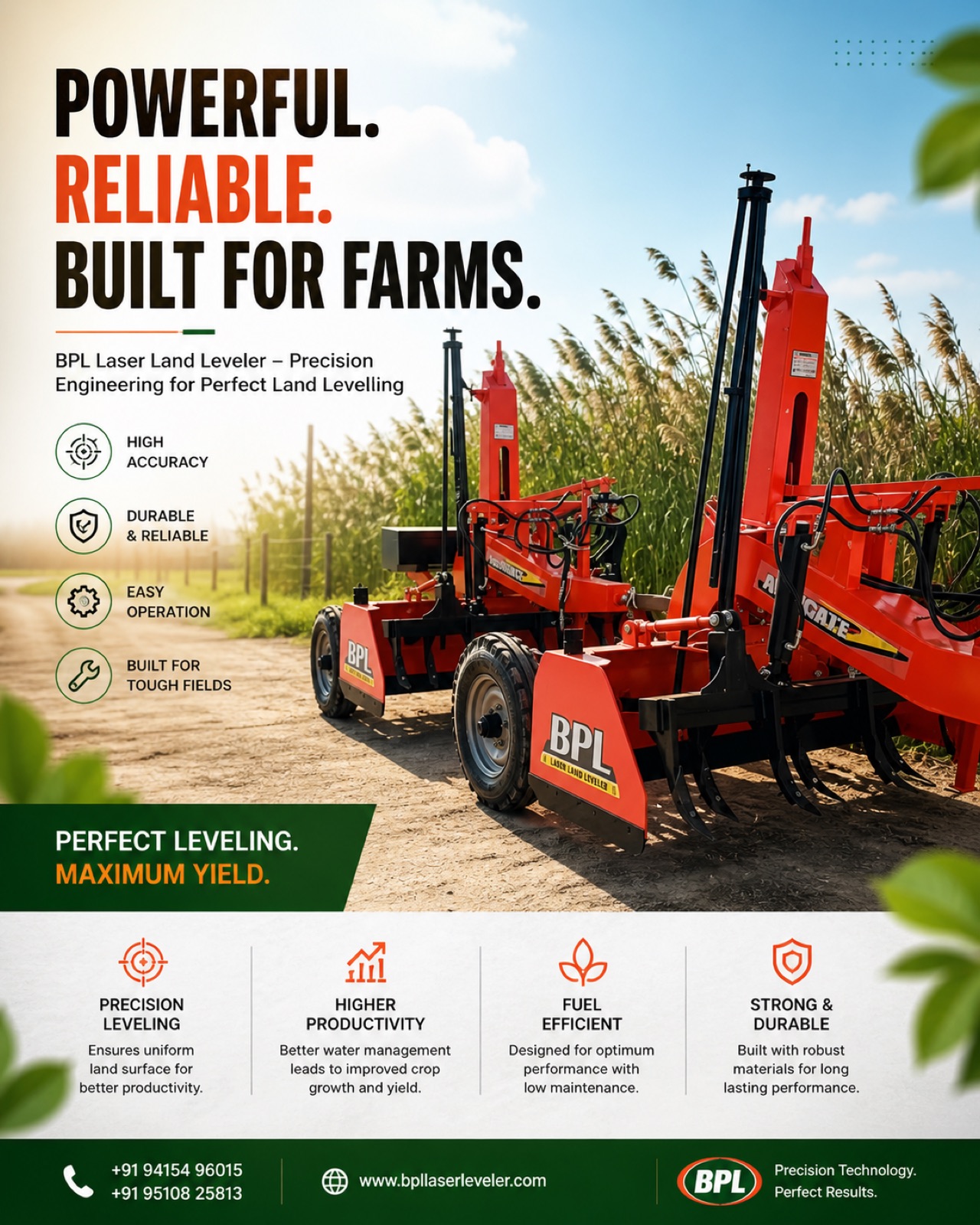 AGRIGATTE Laser Land Levelers / Tiller Model photo 1