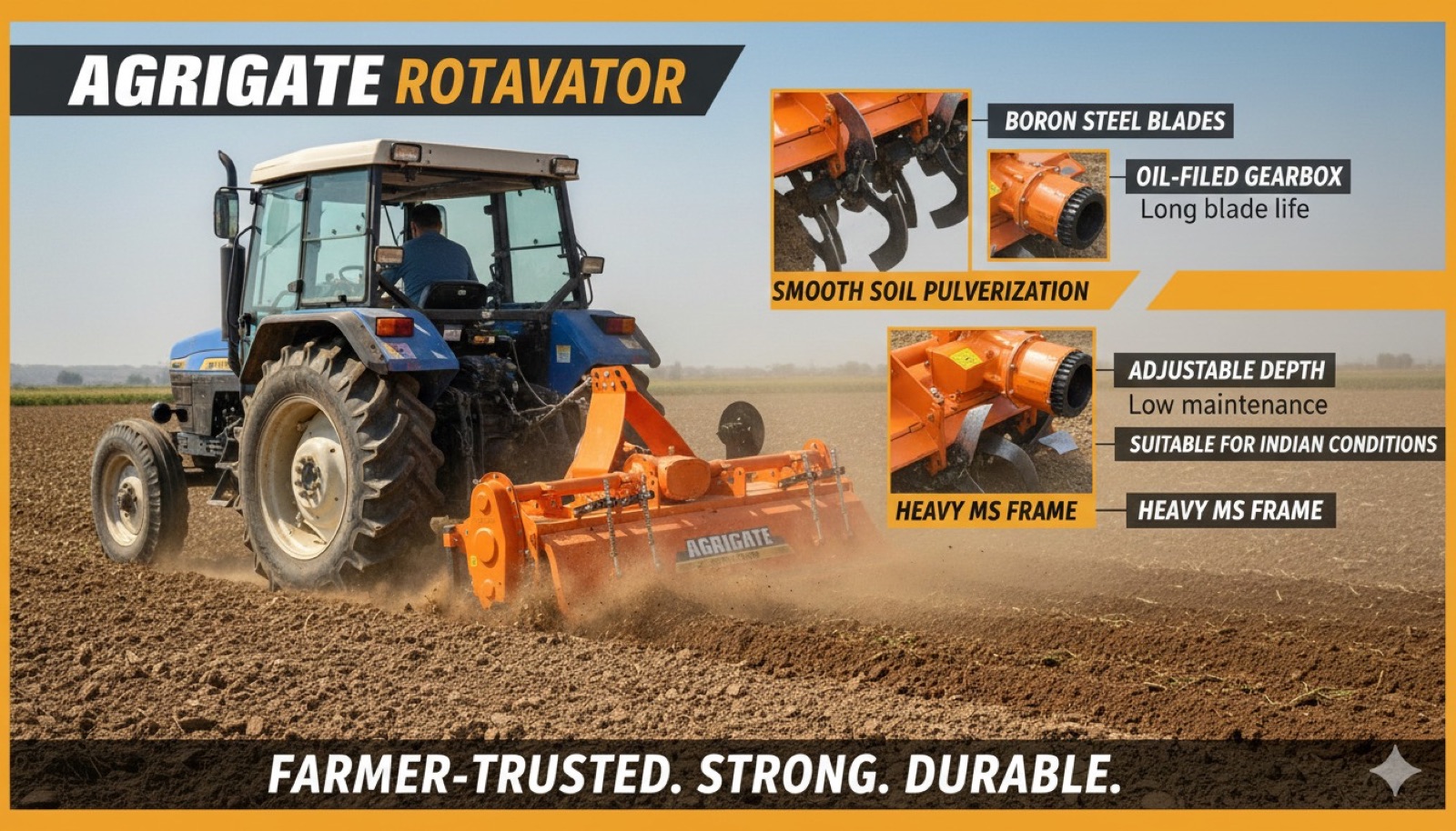 AGRIGATTE Products / Rotavators photo 3